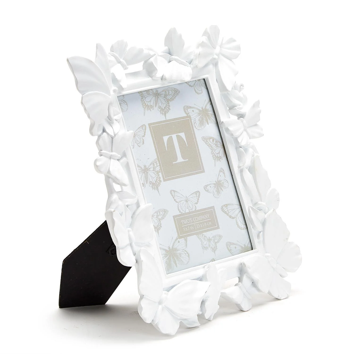 White Butterfly 5x7 Photo Frame - Image 3