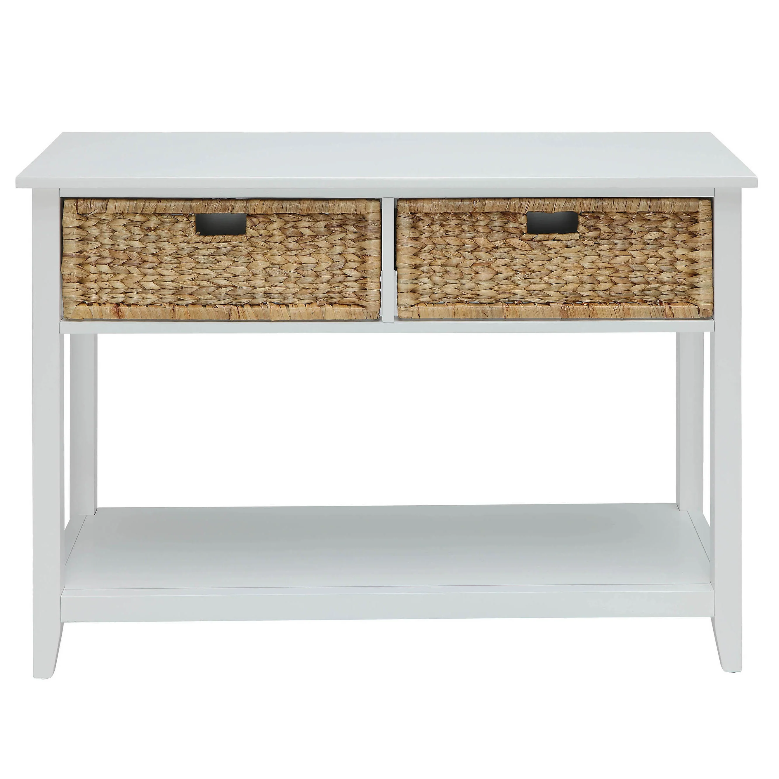 White Console Table with 2-Drawer - Image 2