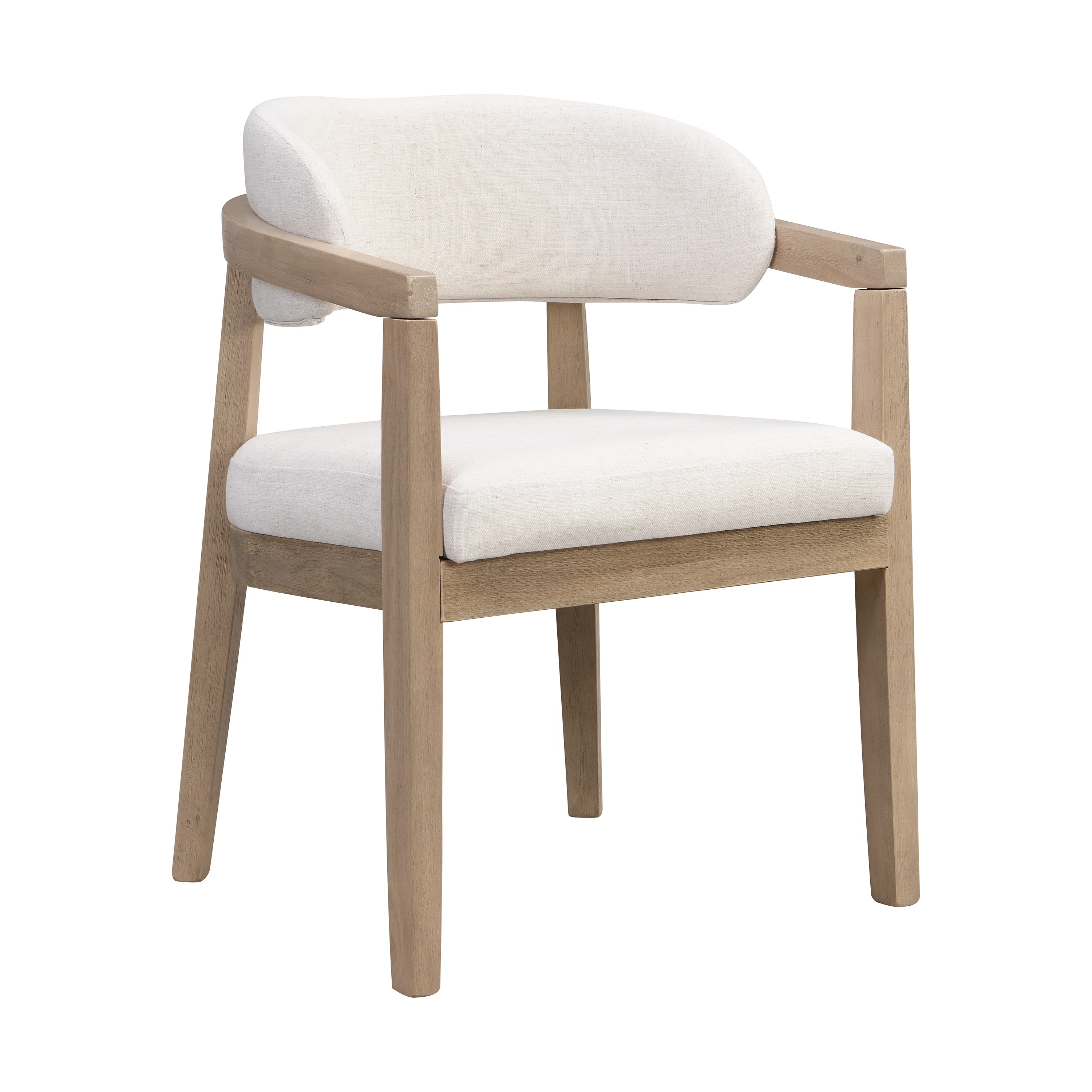 Whitfield 7-Piece Wood Upholstered Dining Set with U-Back Chairs - Image 34