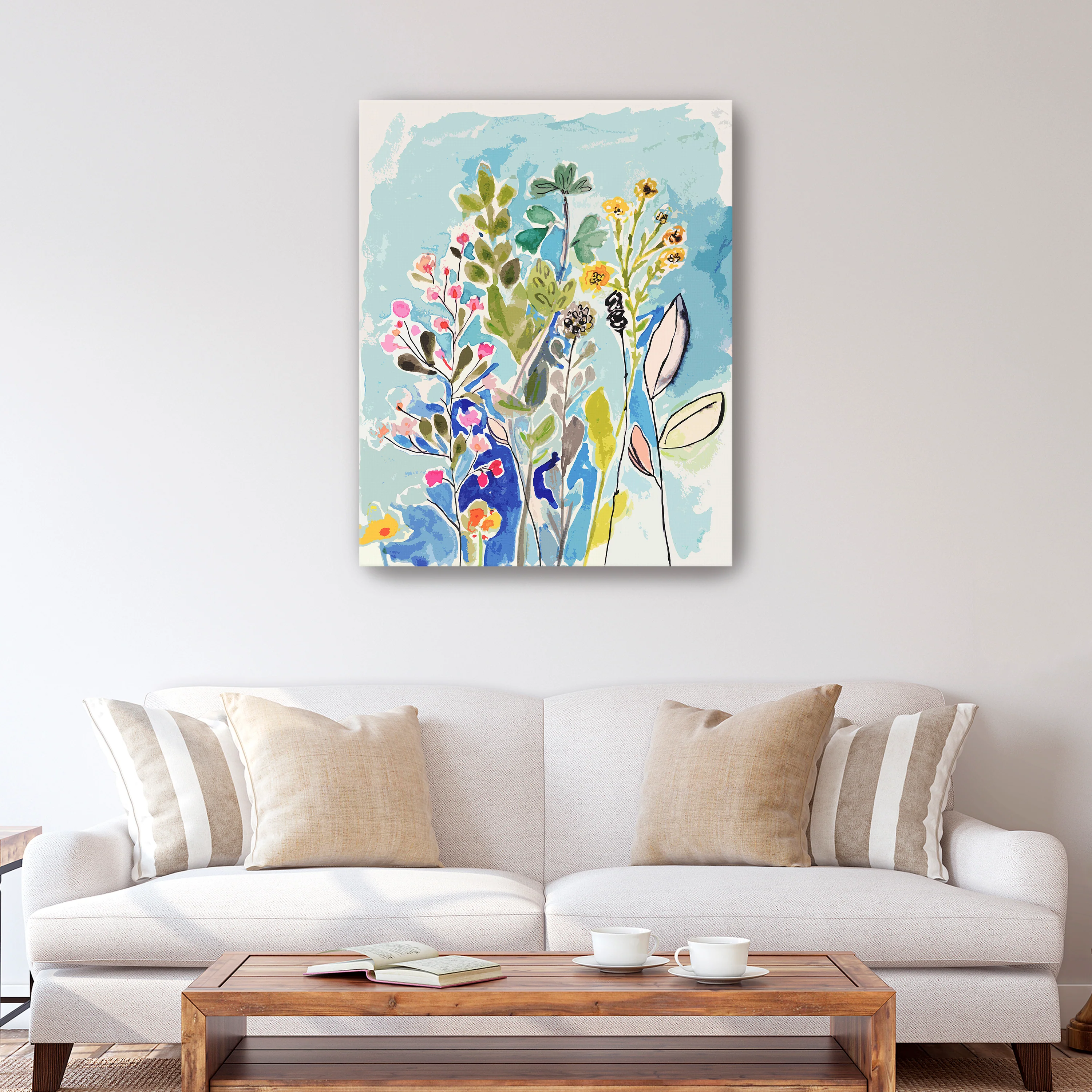 Wildflowers I Canvas Giclee - Image 11