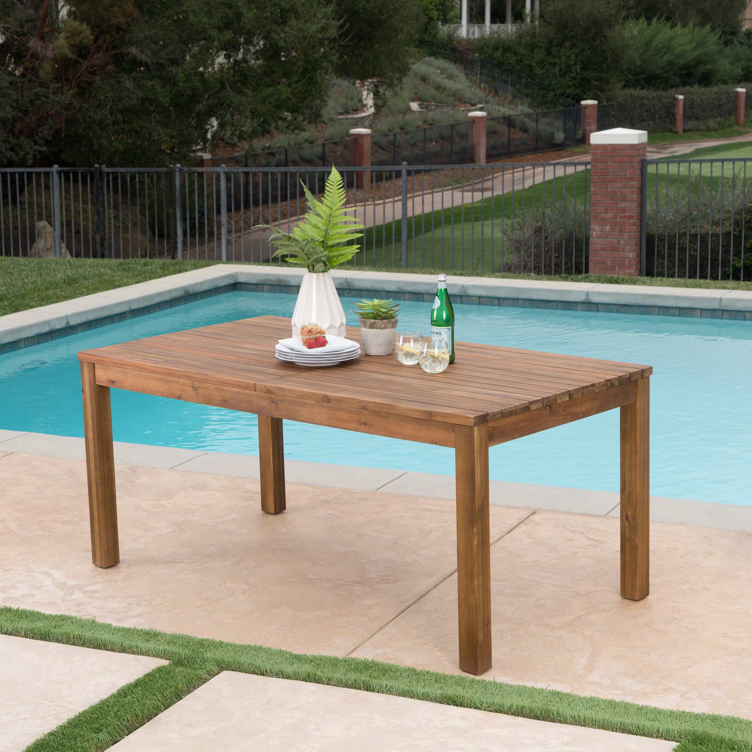 Wilson Expandable Outdoor Dining Table - Image 3