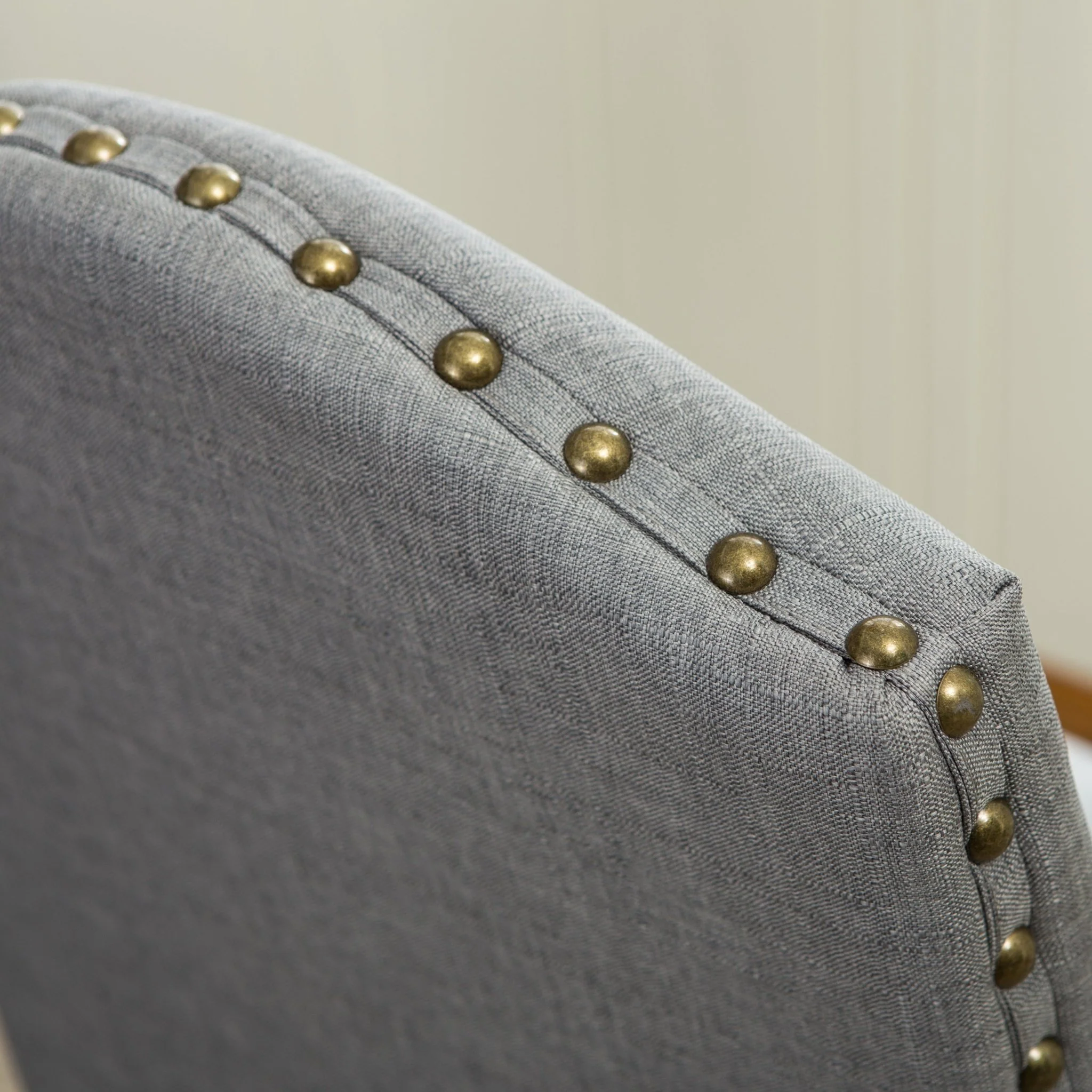 Wolen Upholstered Dining Chair with Nailhead Trim and High Back, Set of 2 - Image 11
