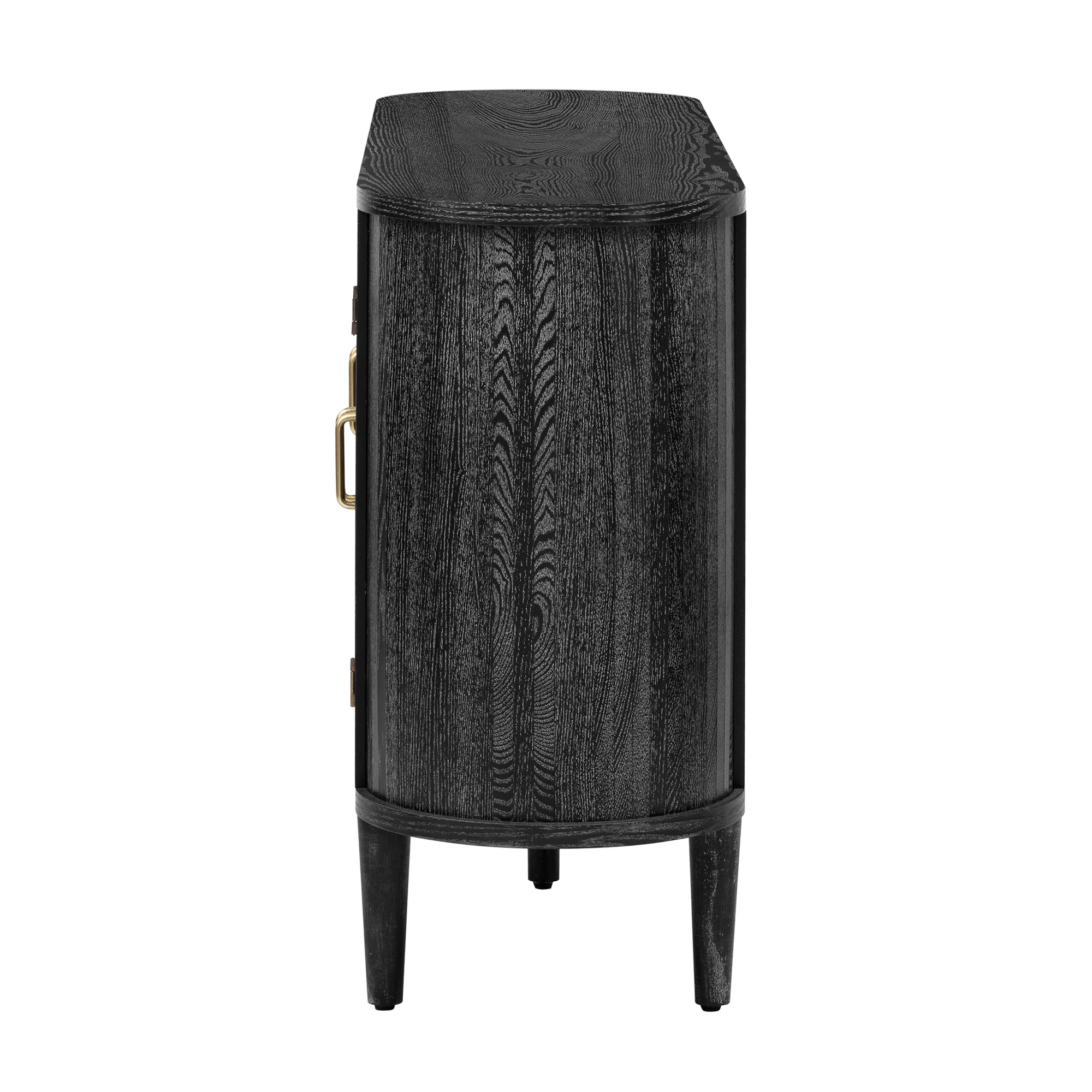 Wood Buffet Cabinet with Glass Doors and Adjustable Shelves - Image 28