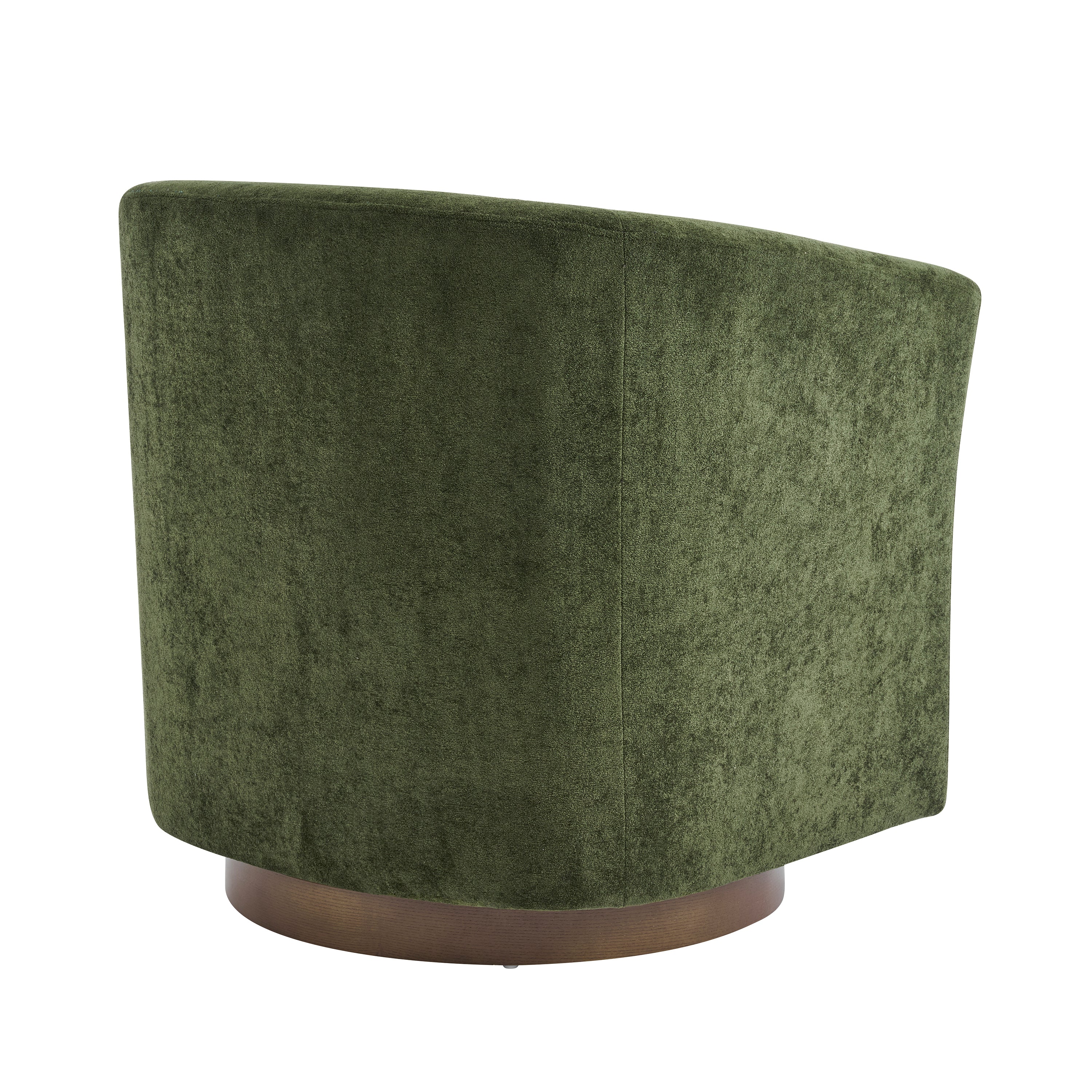 Wooden Base Swivel Accent Chair - Image 15