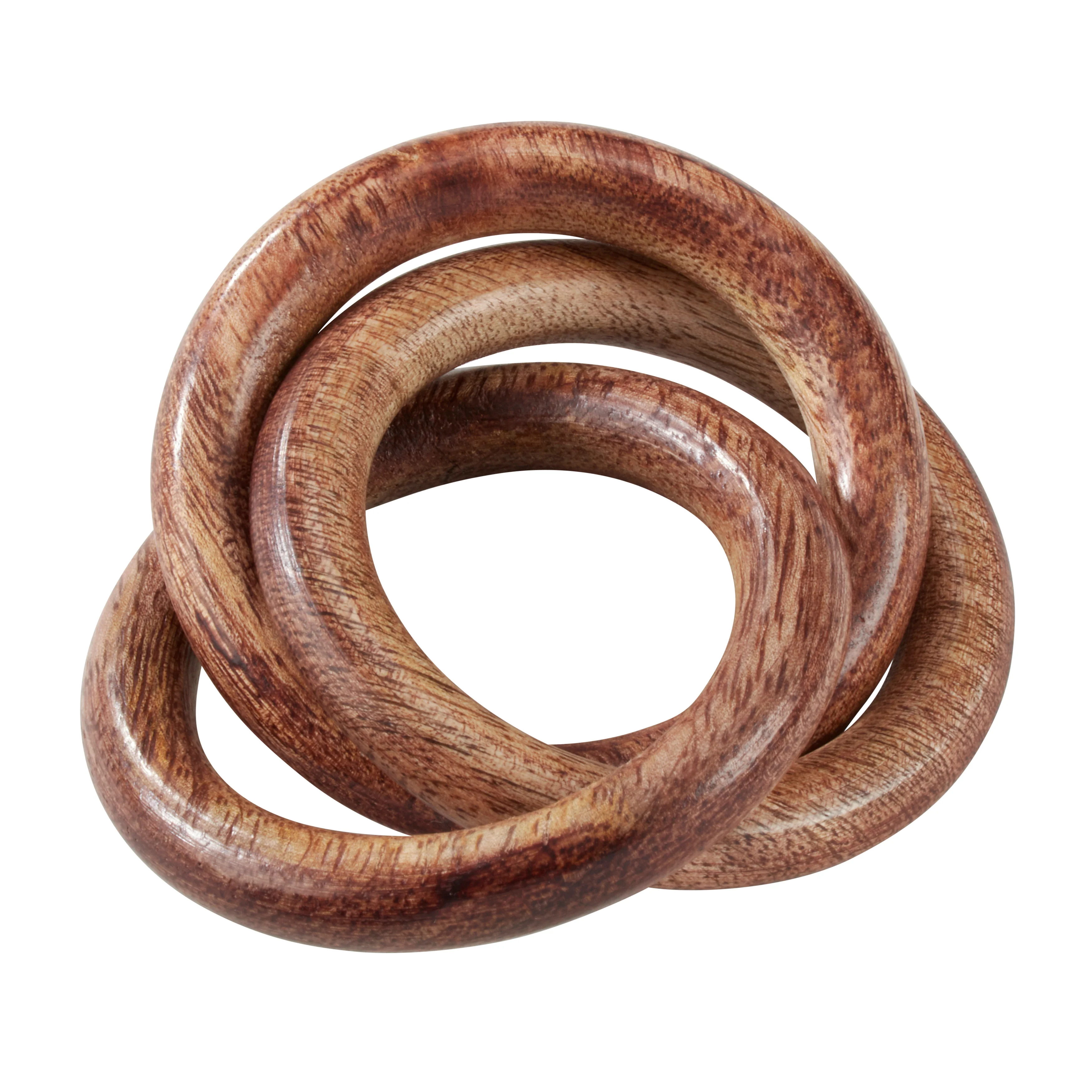 Wooden Interlock Napkin Ring, Set of 4 - Image 5