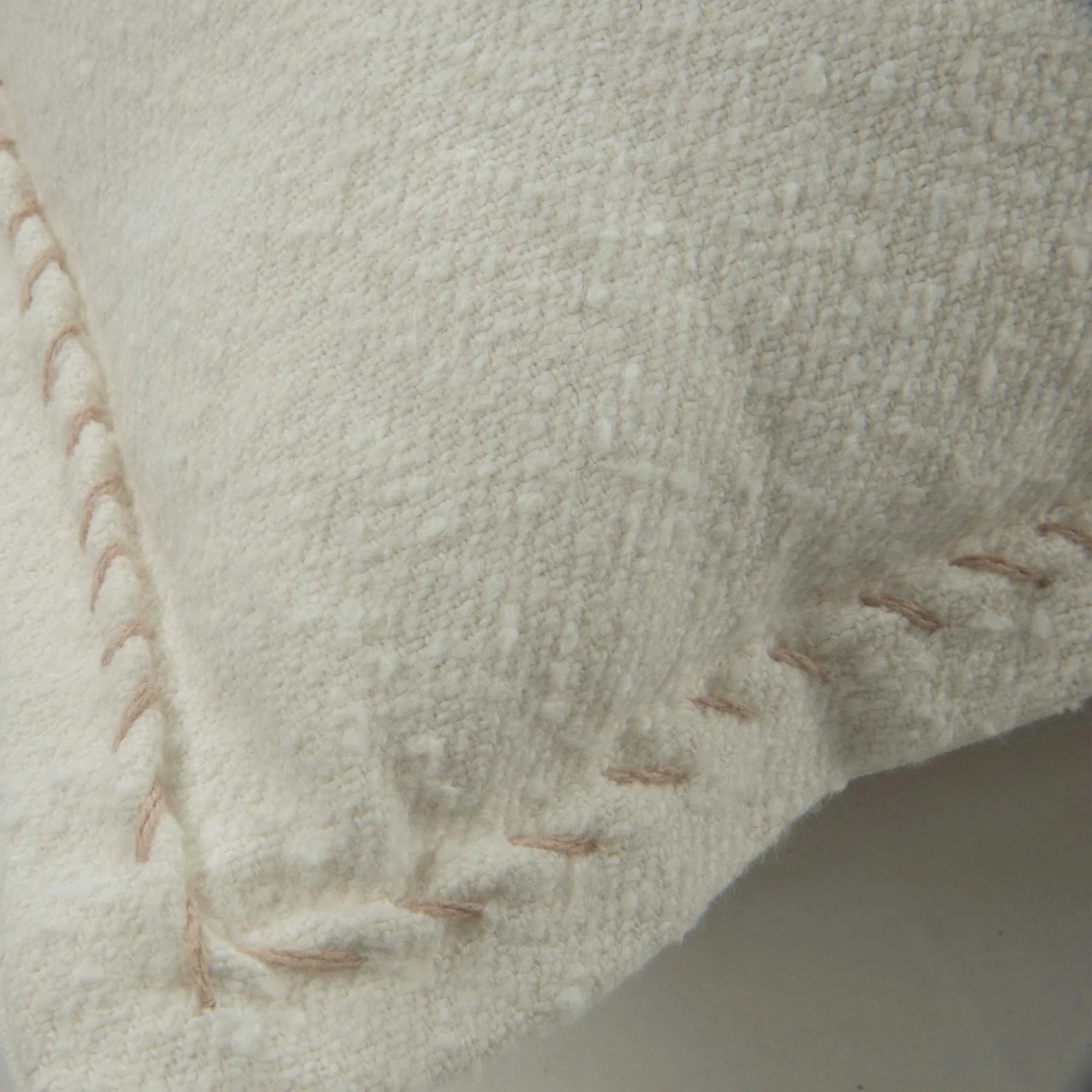 Woven 100% Cotton Solid Decorative Throw Pillow - Image 2