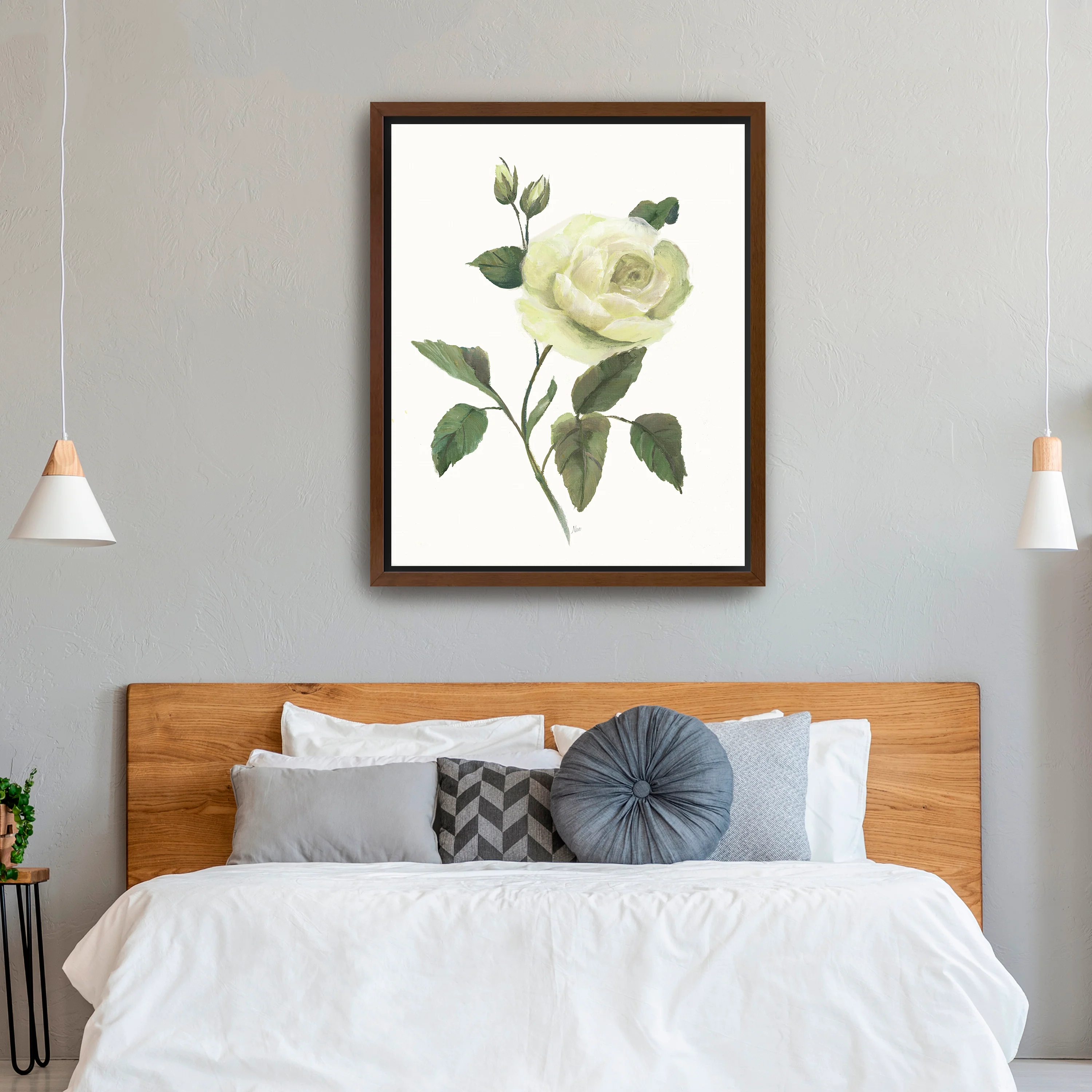 Yellow Rose I Canvas Giclee - Image 5